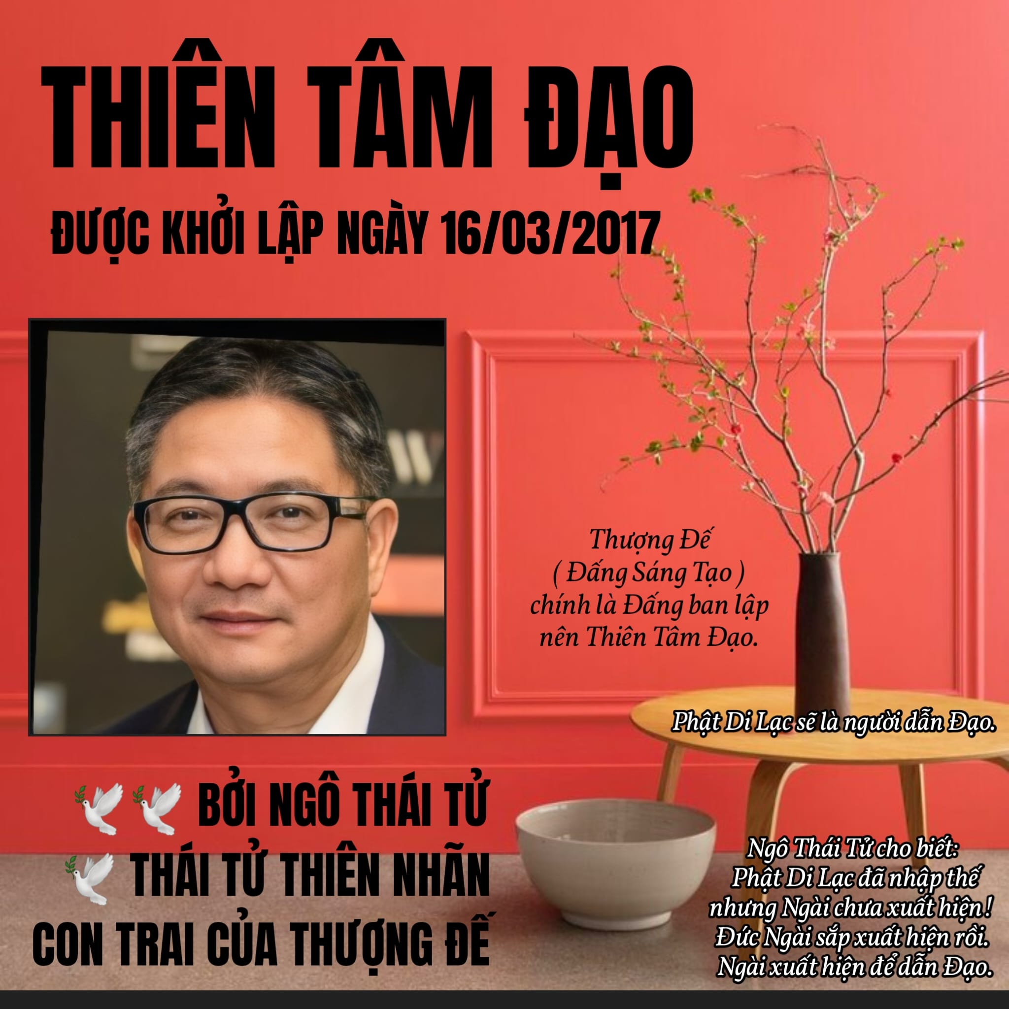Thiên Tâm Đạo lập ngày 16-03-2017